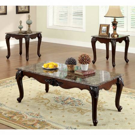 COLCHESTER 3 PC TABLE SET (COFFEE + 2 END) CM4423-3PK